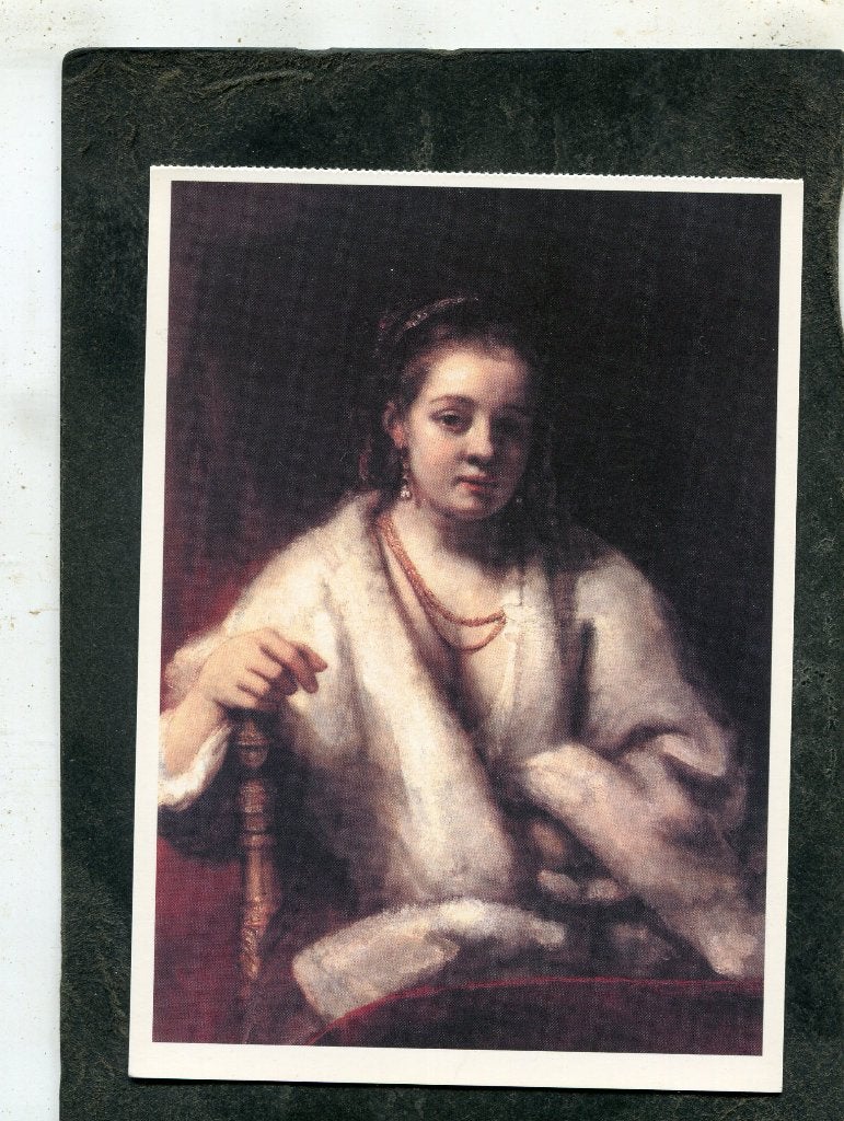 Ansicht Rembrandt - Portrait of Hendrickje Stoffels, Verzamelen, Verzenden, 1980 tot heden, Ongelopen