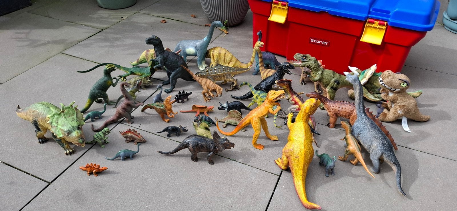 dinos, Ophalen, Gebruikt