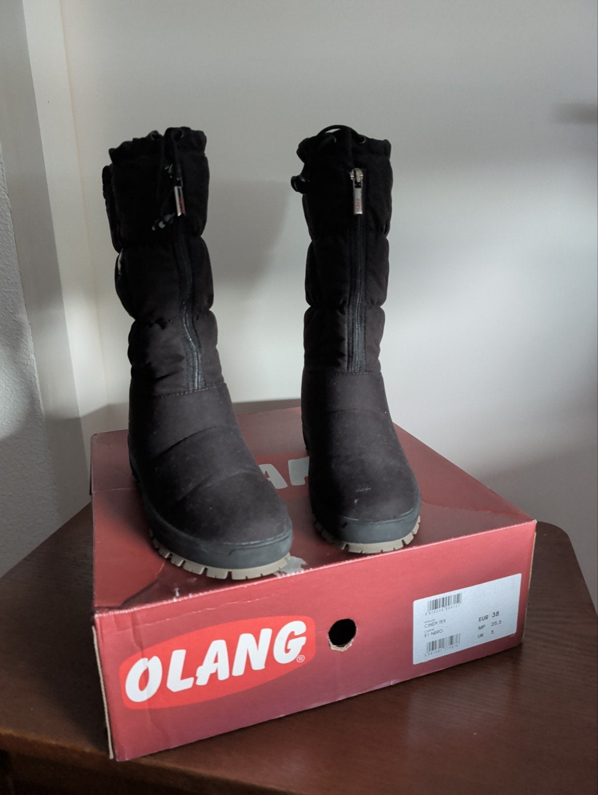 Olang Cindy Tex Winterlaarzen nieuw met Bontvoering - Maat 3, Kleding | Dames, Olang, Zwart, Snowboots, Nieuw