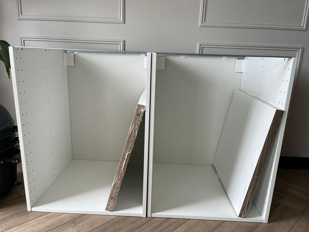IKEA METOD Keukenkasten (2 stuks Nieuw)inclusief 4 planken, Ophalen of Verzenden, Nieuw