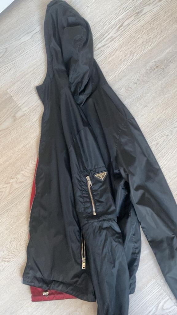 Prada zomerjas, Ophalen of Verzenden, Zo goed als nieuw, Zwart