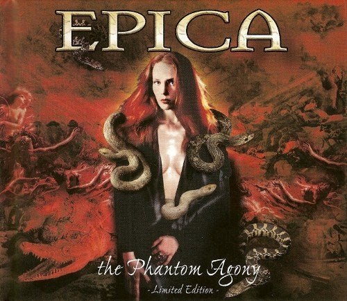 EPICA The Phantom Agony limited edition ecobook, Verzenden, Zo goed als nieuw