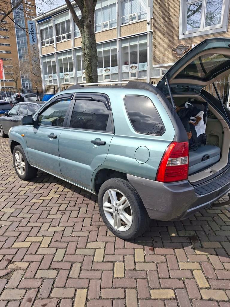auto Kia Sportage beschadigd, Auto's, Kia, Automaat, Particulier, Sportage, Groen