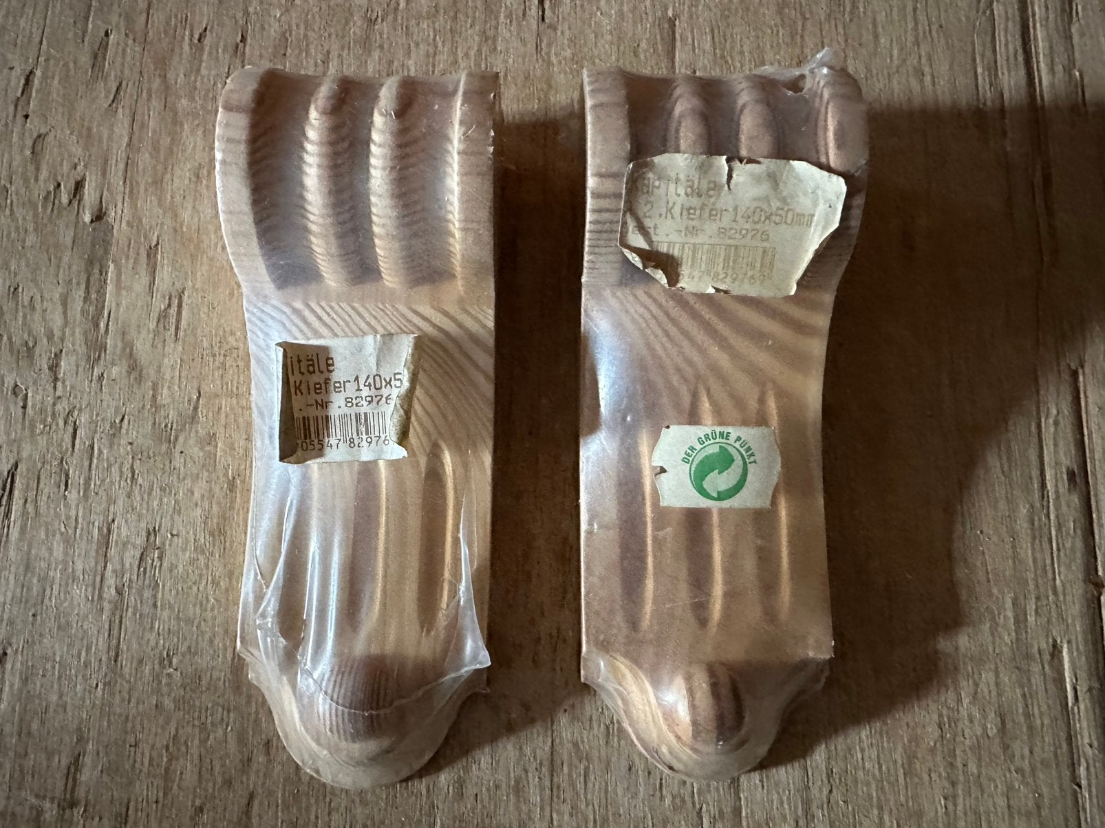 Houten ornamenten, Ophalen, Nieuw