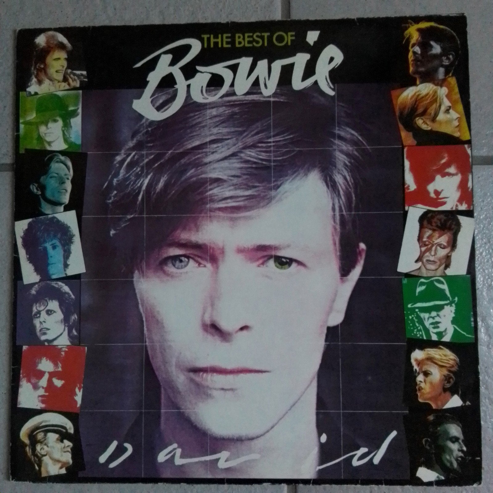 LP: David Bowie - The Best Of met oa Space Oddity en Heroes., Inclusief binnenhoes, Ophalen of Verzenden, Gebruikt, LP