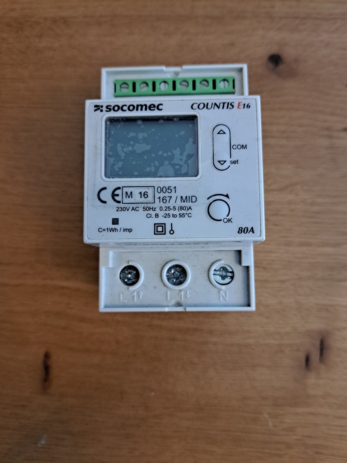 Socomec kwh meter, Hobby en Vrije tijd, Elektronica-componenten, Ophalen of Verzenden