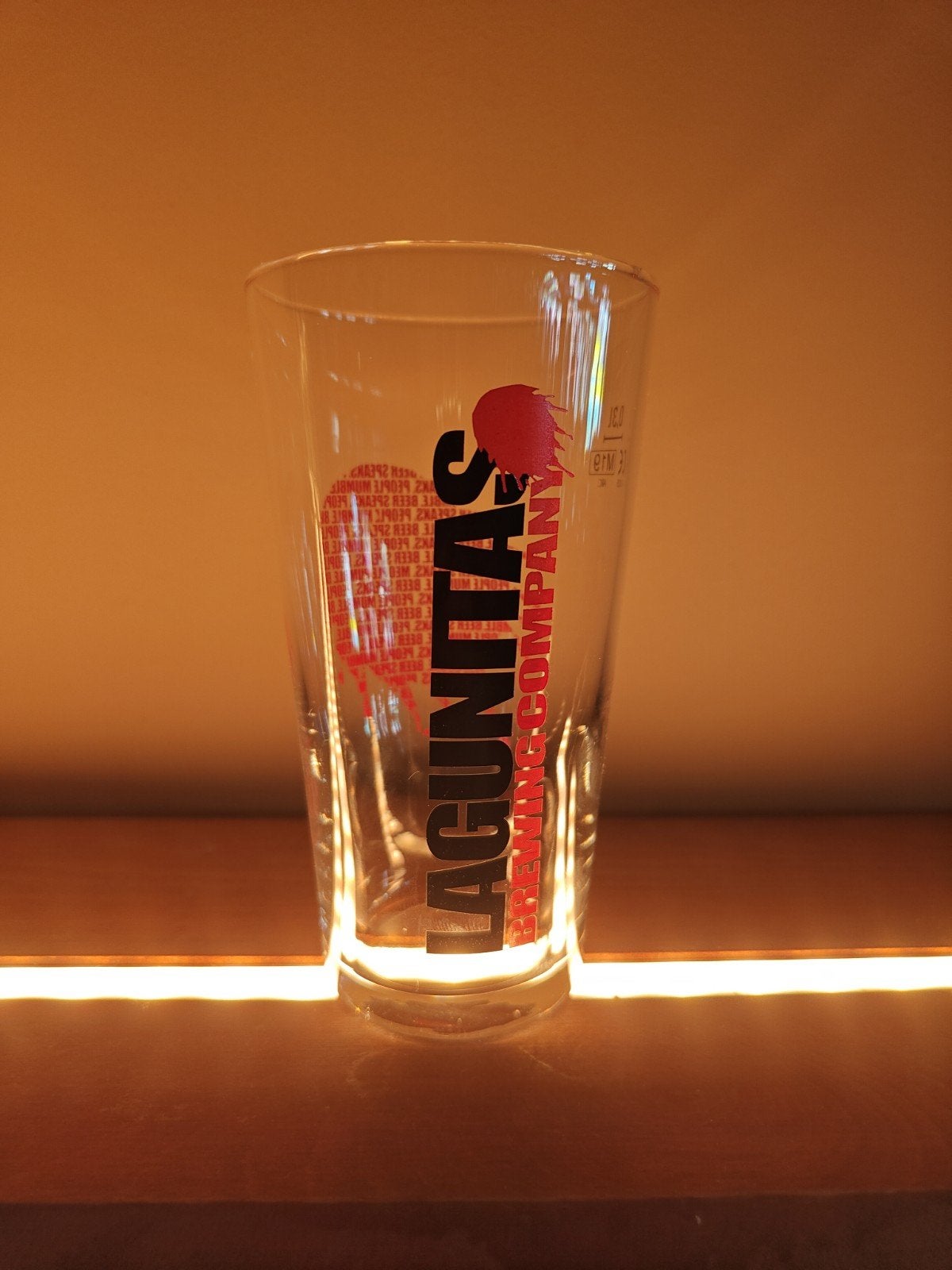 15x Lagunitas Bierglazen - Zo goed als nieuw, Verzamelen, Biermerken, Verzenden, Zo goed als nieuw, Glas of Glazen, Overige merken
