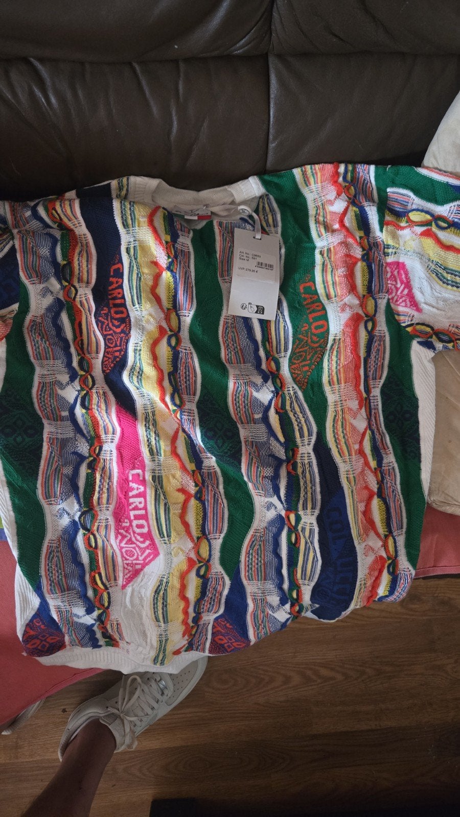 Carlo Colucci Vintage shirt Maat M - Nieuw met kaartjes, Ophalen of Verzenden, Nieuw