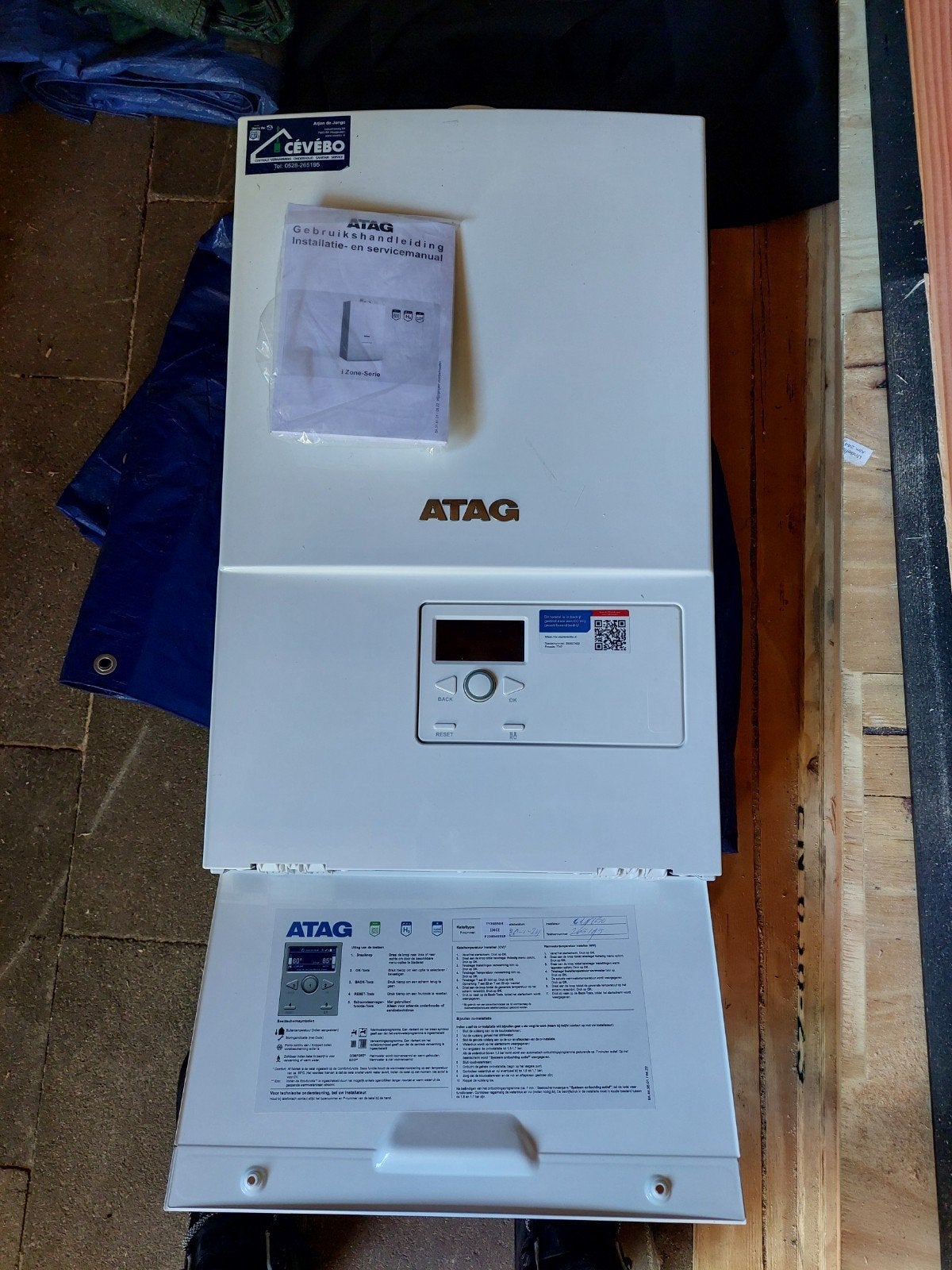 ATAG i Zone-Serie CV-ketel met Honeywell Home thermostaat, Doe-het-zelf en Verbouw, Verwarming en Radiatoren, Ophalen