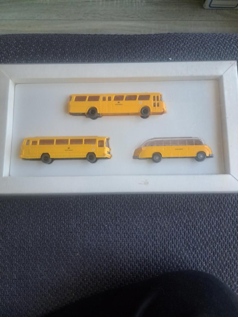 3 x wiking modellen deutsche post, Gebruikt, Wiking, West germany, Wiking