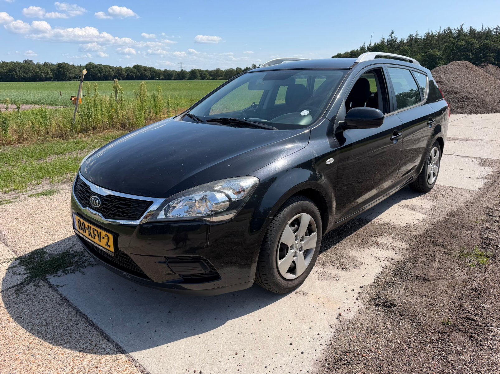 Kia (Pro) Cee d 1.4 Sporty Wagon AIRCO / TREKHAAK, Auto's, Voorwielaandrijving, 1350 kg, 4 cilinders, Zwart