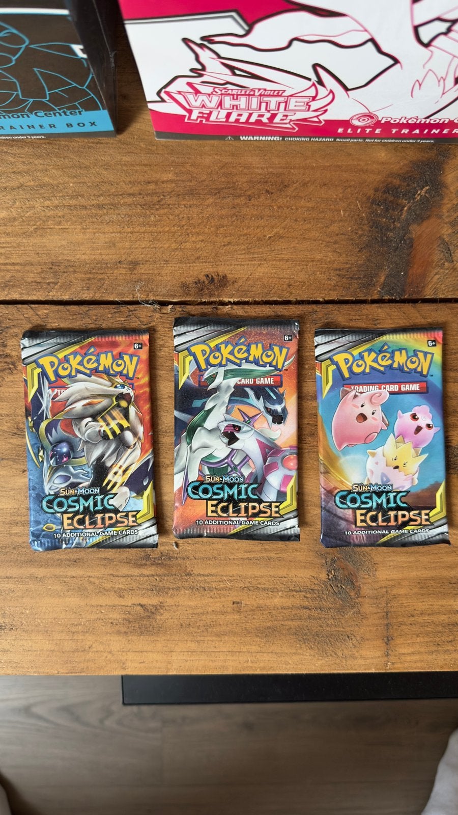 Cosmic eclipse booster packs, Ophalen of Verzenden, Zo goed als nieuw, Booster