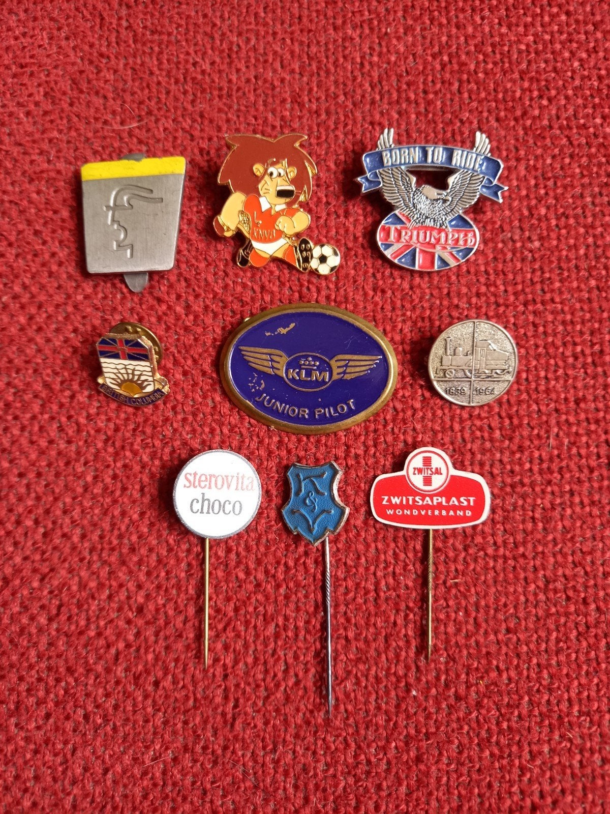 Verzameling vintage speldjes - diverse merken en onderwerpen, Ophalen of Verzenden, Gebruikt, Overige onderwerpen, Speldje of Pin