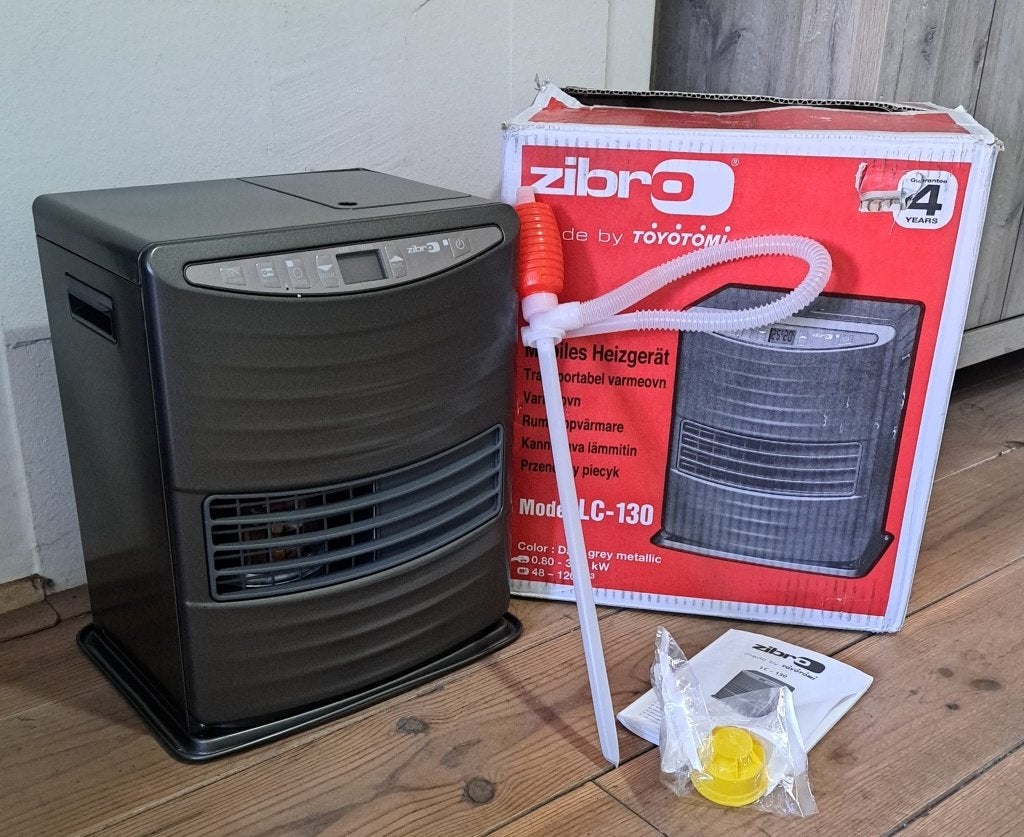 Zibro Petroleum Laser Kachel LC-130: 3,2 kW (Z.G.A.N.), Ophalen of Verzenden, Zo goed als nieuw