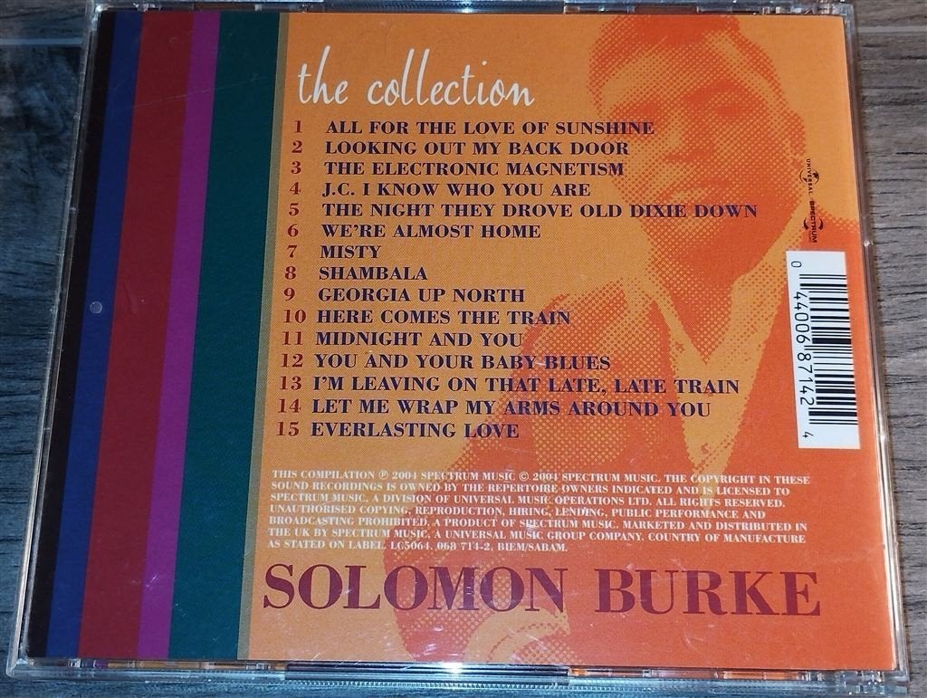 Solomon Burke - The Collection, Ophalen of Verzenden, Zo goed als nieuw, Soul