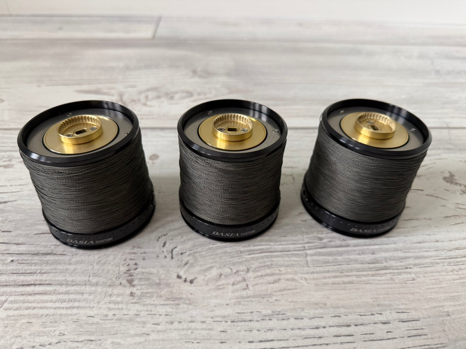 3 x Daiwa Basia Custom Reserve Spoelen NIEUW ONGEBRUIKT!, Ophalen of Verzenden, Nieuw, Complete set