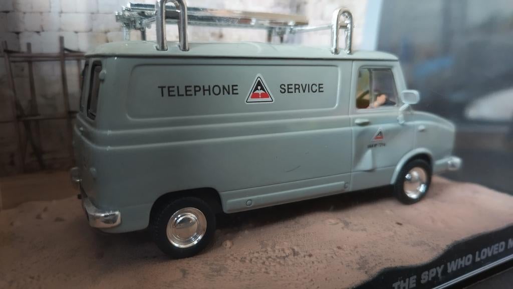 Leyland Sherpa Van 007 The spy who loved me James Bond Pol, Overige merken, Auto, Verzenden, Nieuw