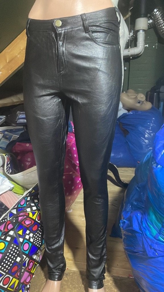 Nieuwe Echt Leren Dames Broeken – Zwart (XXL) & Bruin (XL), Zwart, Maat 46/48 (XL) of groter, Nieuw, Ophalen of Verzenden