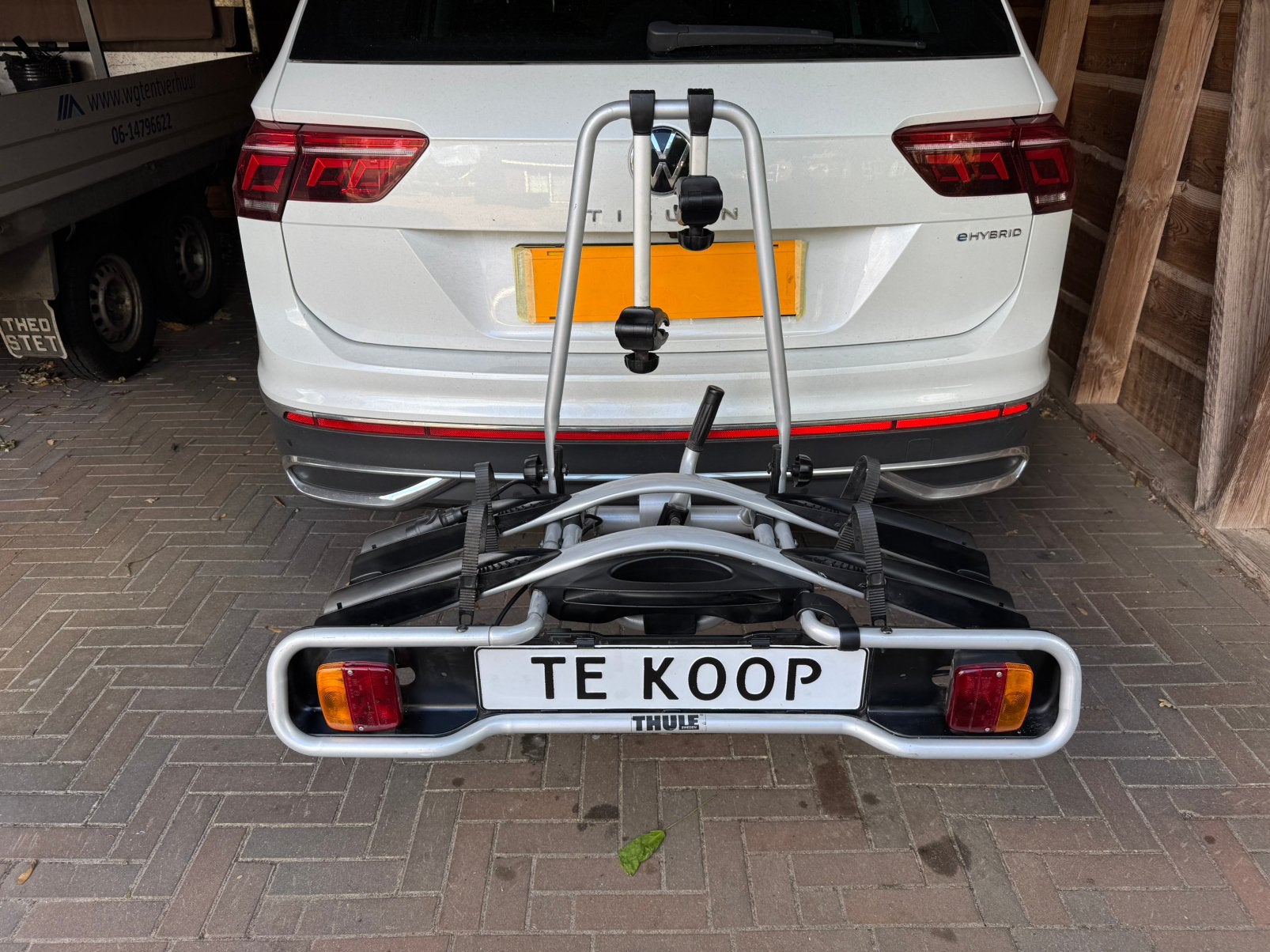 Zeer nette Thule Euroway 945, Auto diversen, Ophalen, Brede banden, Zo goed als nieuw, 2 fietsen