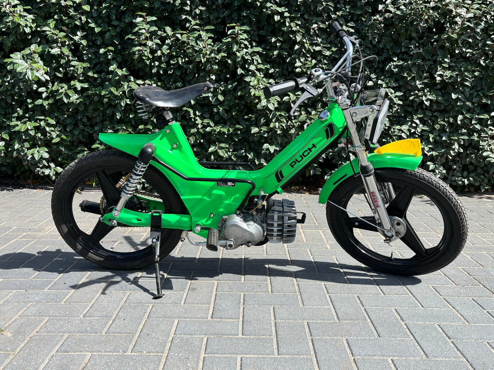 Puch Maxi met 72cc airsal en 19mm Polini carburateur, Fietsen en Brommers, Brommers | Puch, Ophalen, Gebruikt, Maximaal 45 km/u