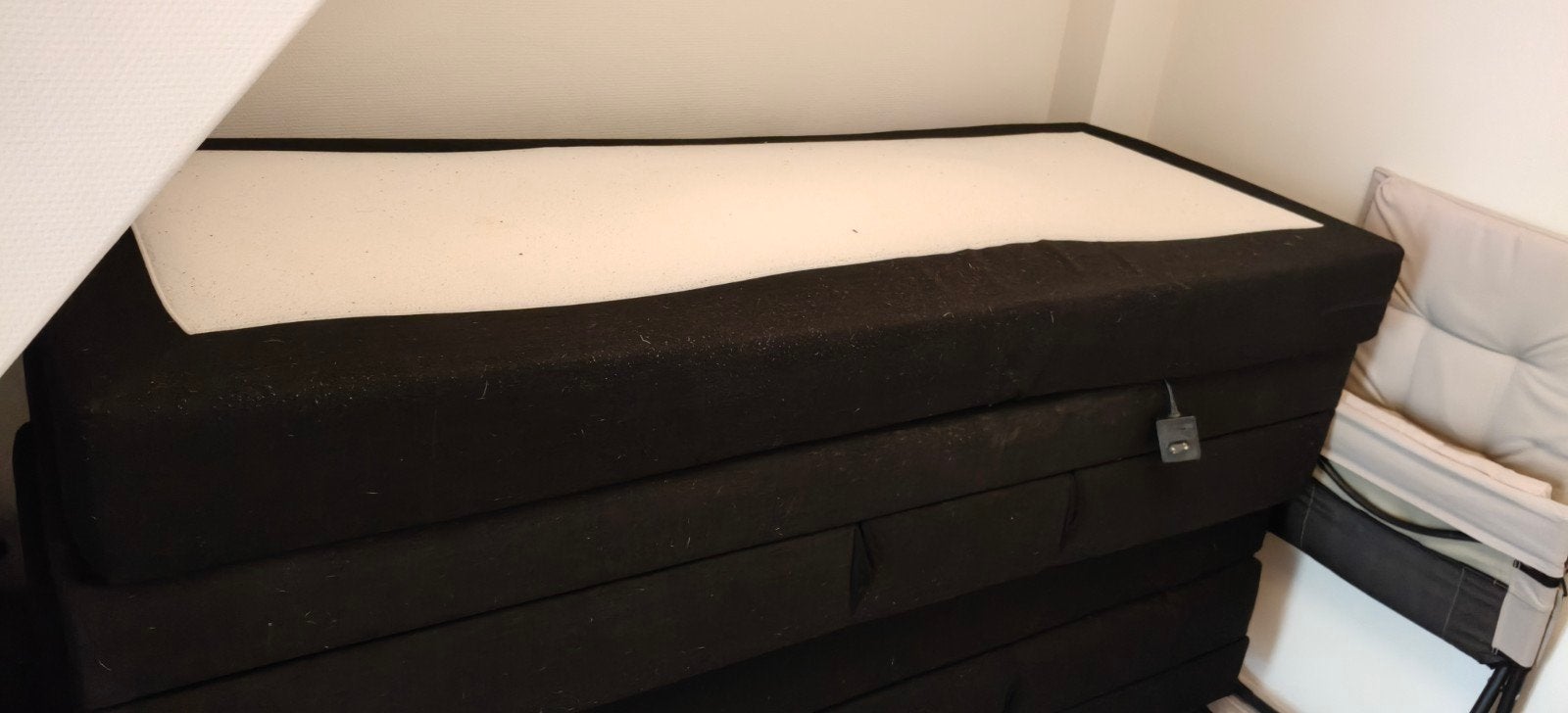 boxspring, Ophalen, Gebruikt, Tweepersoons, 160 cm