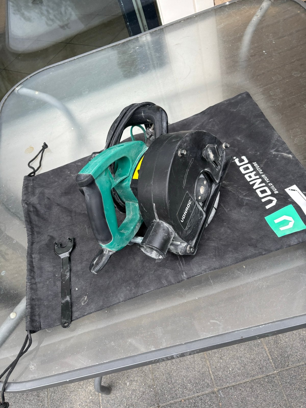 Vonroc WC501AC Muurfrees - Sleuvenfrees voor wanden, Doe-het-zelf en Verbouw, Ophalen of Verzenden, Gebruikt, Elektrisch, Muurfrees