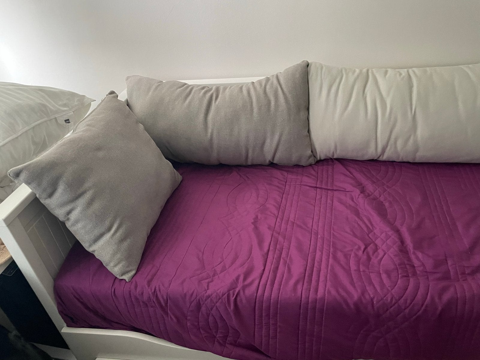 IKEA HEMNES Dagbed met 3 lades excl. Matras, Ophalen, Wit, Tweepersoons, 200 cm