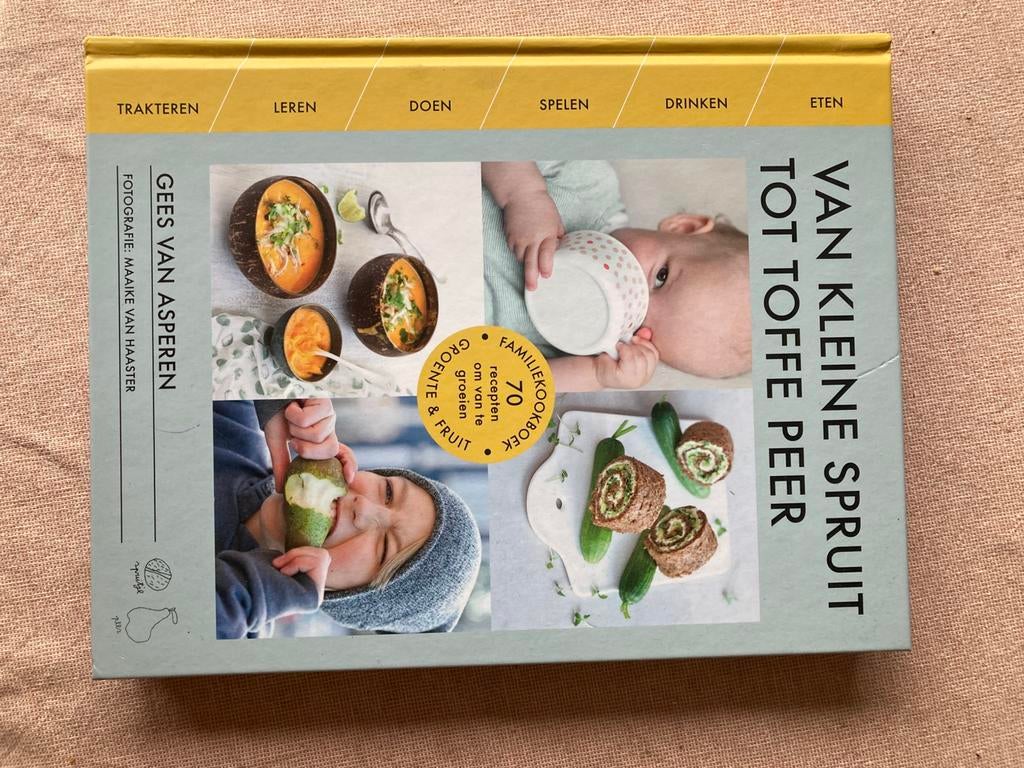 Van Kleine Spruit tot Toffe Peer - kinderkookboek, Boeken, Ophalen of Verzenden, Zo goed als nieuw, Nederland en België, Gees van Asperen
