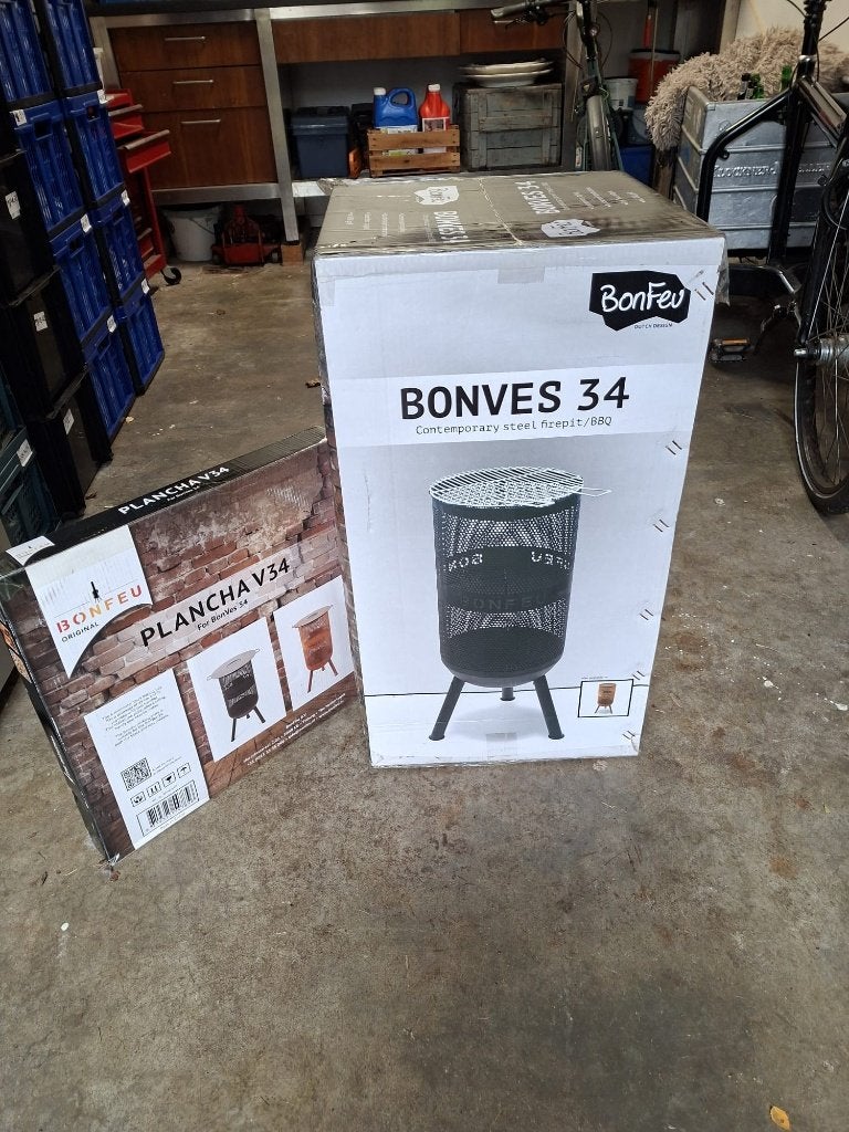BBQ BonFeu Bonves 34, Ophalen, Nieuw, Bonfeu, Met accessoires