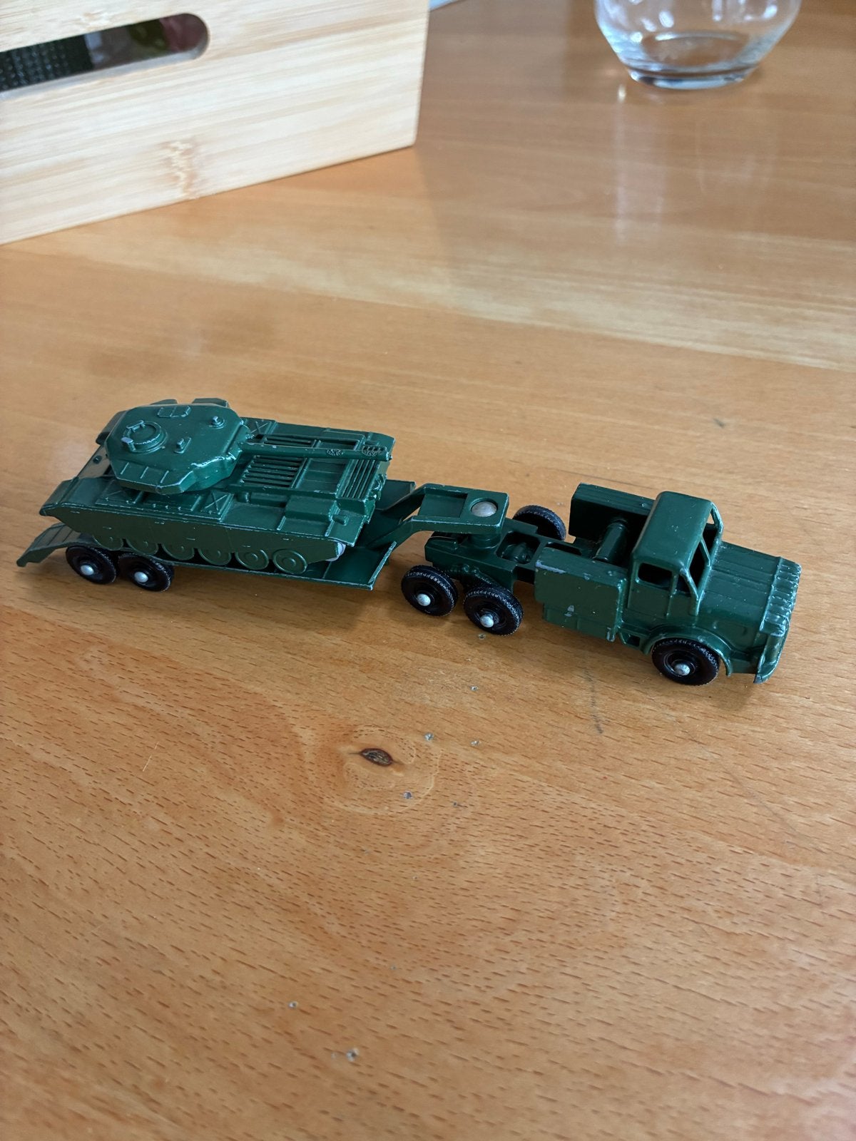 Vintage Matchbox Thornycroft Antar Tanktransporter, Ophalen, Gebruikt