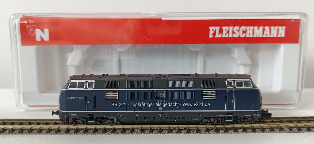 Fleischmann 725003 BR 221 (NEM-stekker), Fleischmann, Ophalen of Verzenden, Zo goed als nieuw, Gelijkstroom