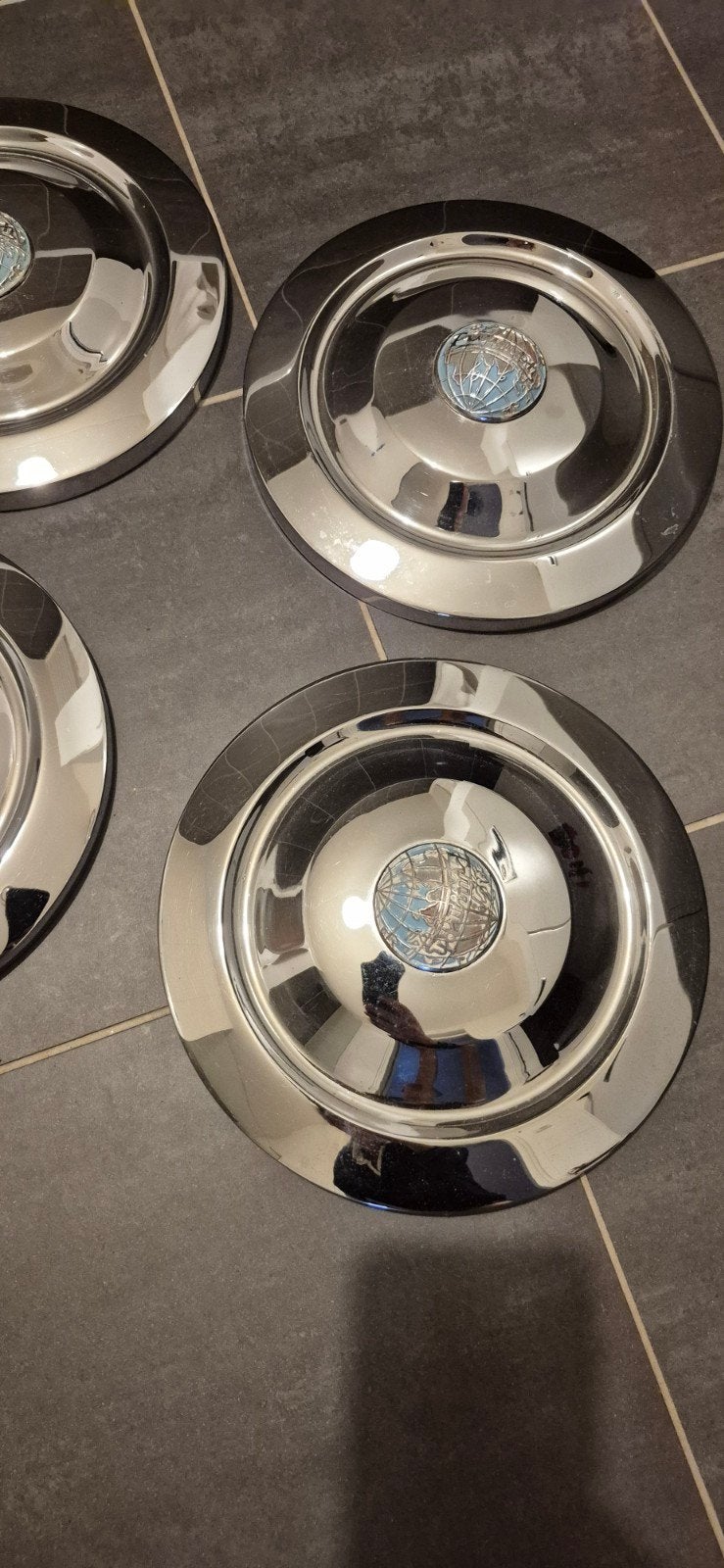 Wieldoppen Triumph TR2 TR3 - Nieuwstaat, getectyleerd, Ophalen of Verzenden, Zo goed als nieuw