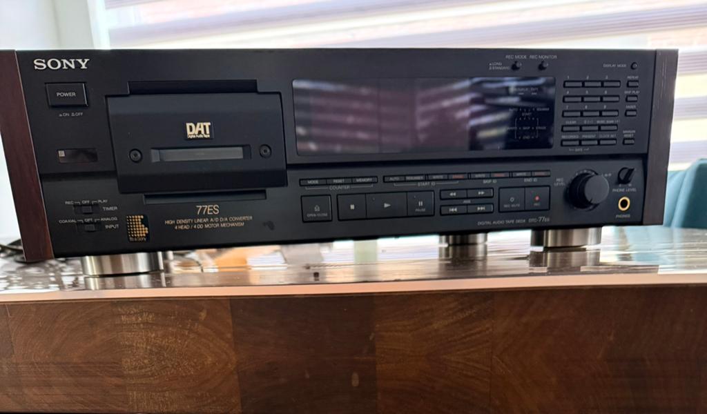 Sony DAT recorder DTC-77ES, Ophalen, Sony