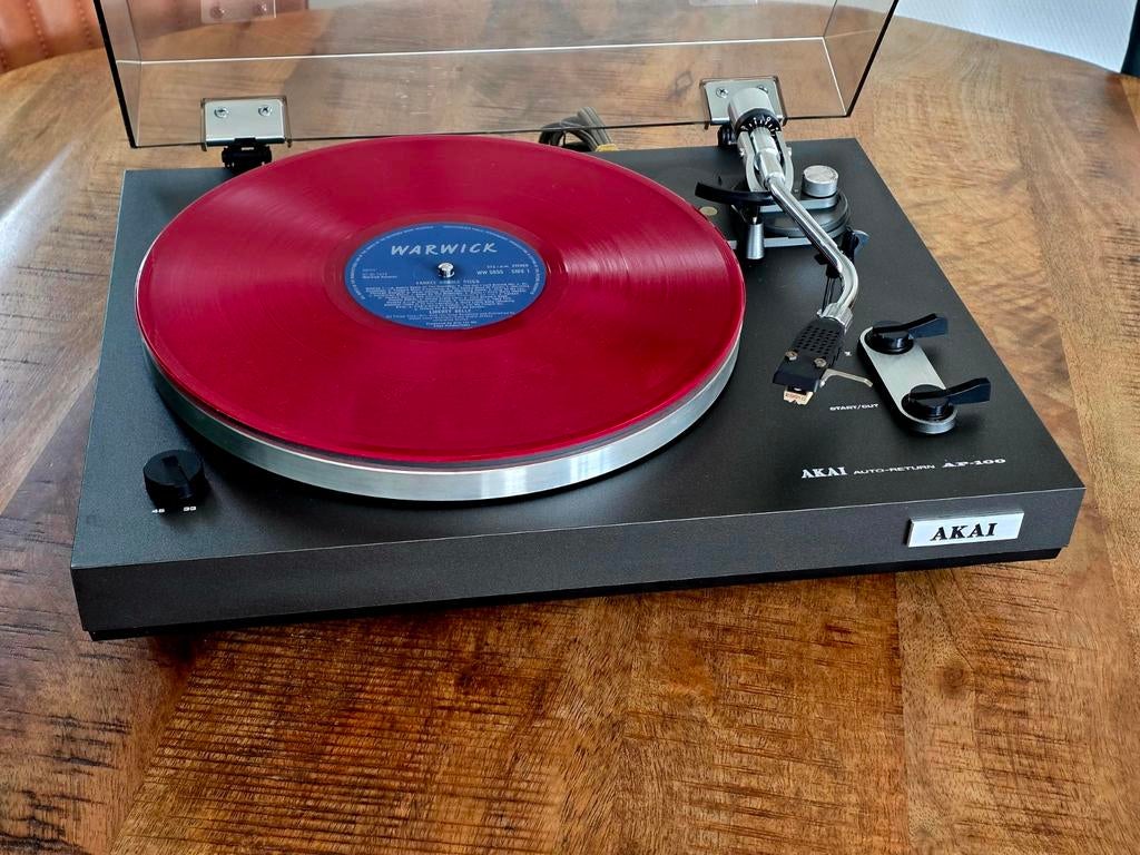 Akai AP-100C platenspeler, Audio, Tv en Foto, Platenspelers, Gebruikt, Ophalen of Verzenden, Nvt, Akai