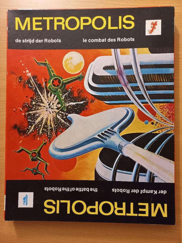 Metropolis de strijd der robots, Hobby en Vrije tijd, Gezelschapsspellen | Bordspellen, Een of twee spelers, Ophalen of Verzenden