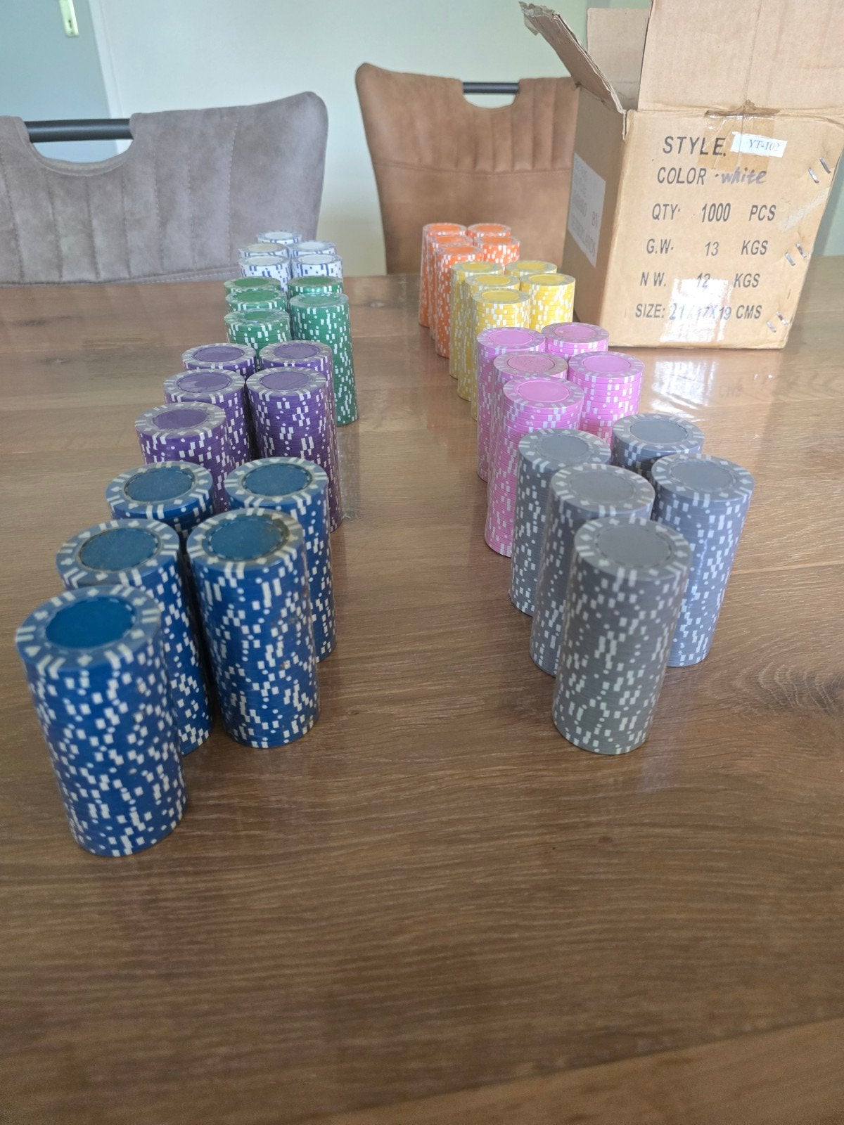 Blackjack/Pokerfiches, Ophalen of Verzenden, Nieuw