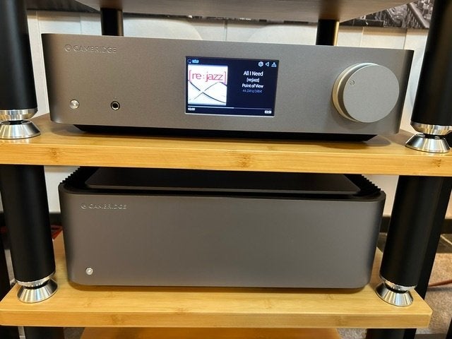Cambridge Audio EDGE W - 2J garantie - Inruil ok, Zo goed als nieuw, 120 watt of meer, Stereo, Ophalen