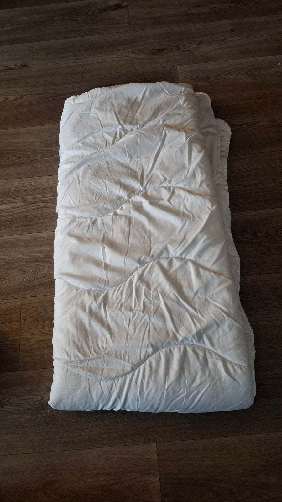 Dekbed met overtrekken, Wit, Tweepersoons, Ophalen of Verzenden, Deken of Dekbed