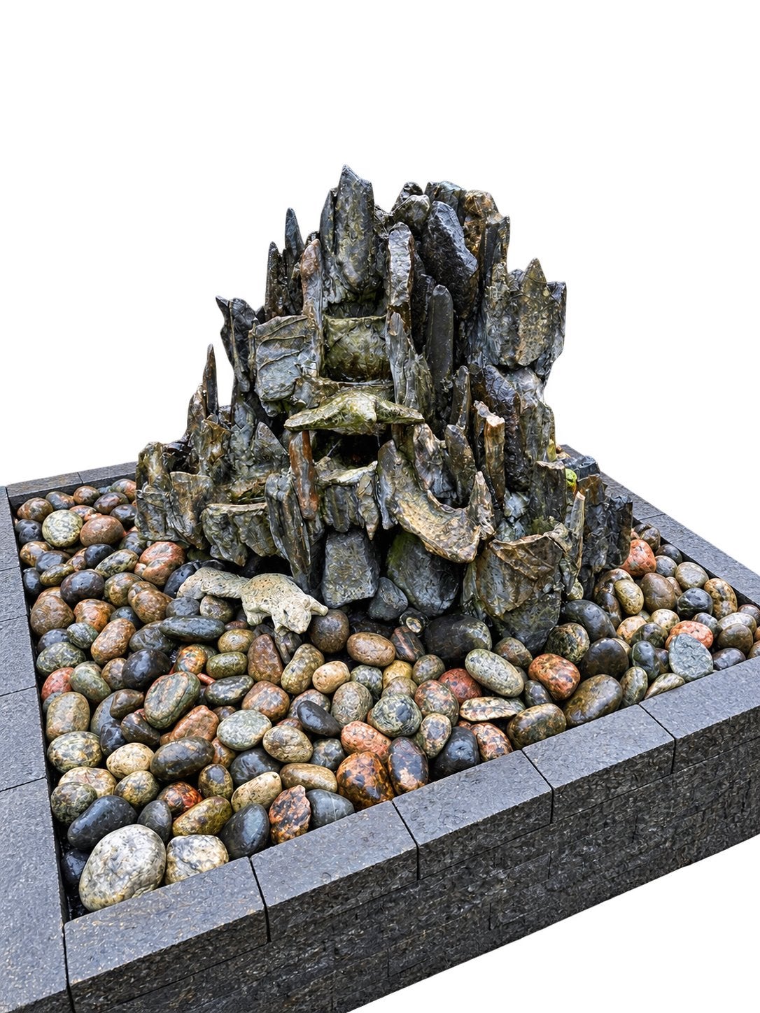Compleet Waterornament, Ophalen, Gebruikt, Beton, Waterornament