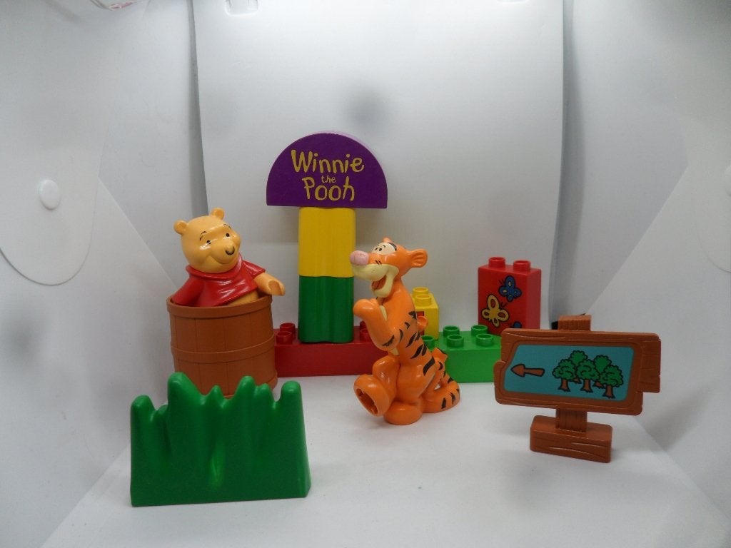 Duplo Winnie de Pooh en Teigetje spelen verstoppertje, Kinderen en Baby's, Speelgoed | Duplo en Lego, Ophalen of Verzenden, Compleet