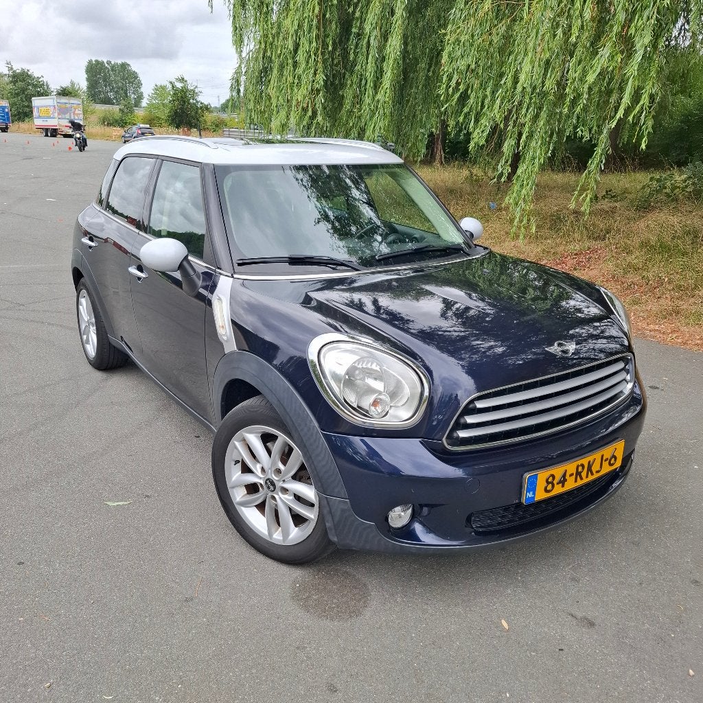 Mini Countryman 1.6 Cooper 2011 (incl. winterbanden), Auto's, Mini, Voorwielaandrijving, Euro 5, Zwart, Blauw
