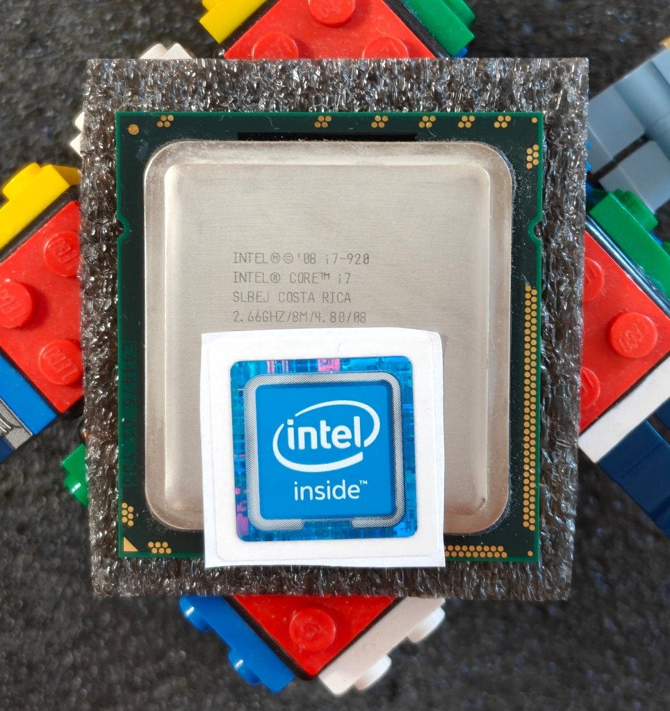 Intel Core i7-920 Processor, 4-core, Zo goed als nieuw, LGA 1366, Intel Core i7