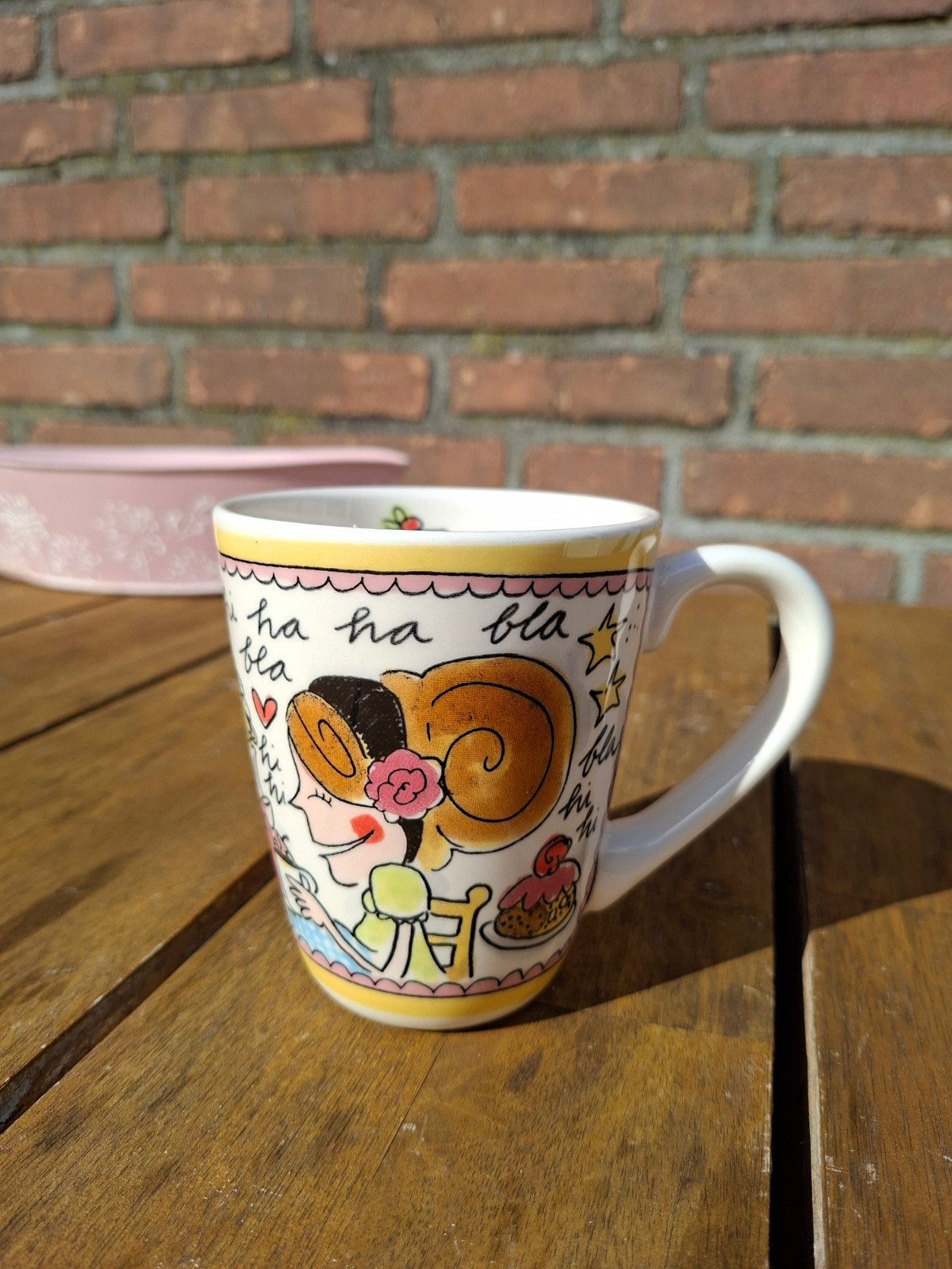 Blond Amsterdam mok, Zo goed als nieuw, Aardewerk, Blond Amsterdam, Mok