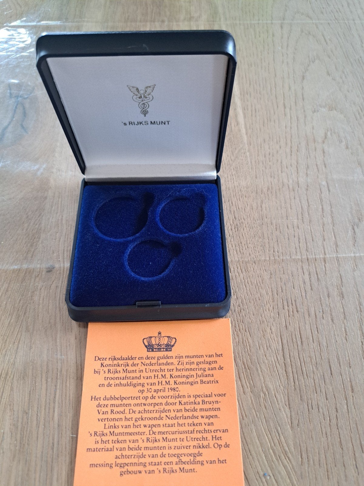 Cassette voor Nederlandse munten, Postzegels en Munten, Munten | Nederland, Ophalen of Verzenden, Koningin Juliana