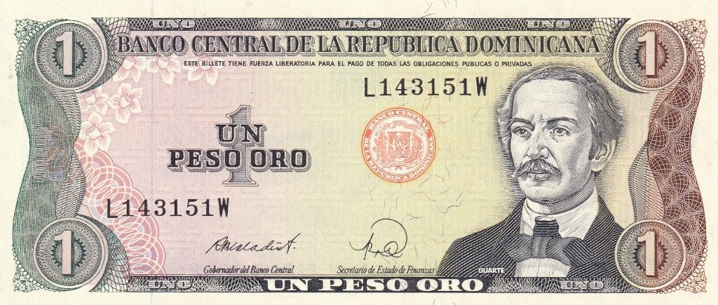 Domenikaanse Republiek 1 peso oro 1988, Verzenden, Midden-Amerika, Los biljet