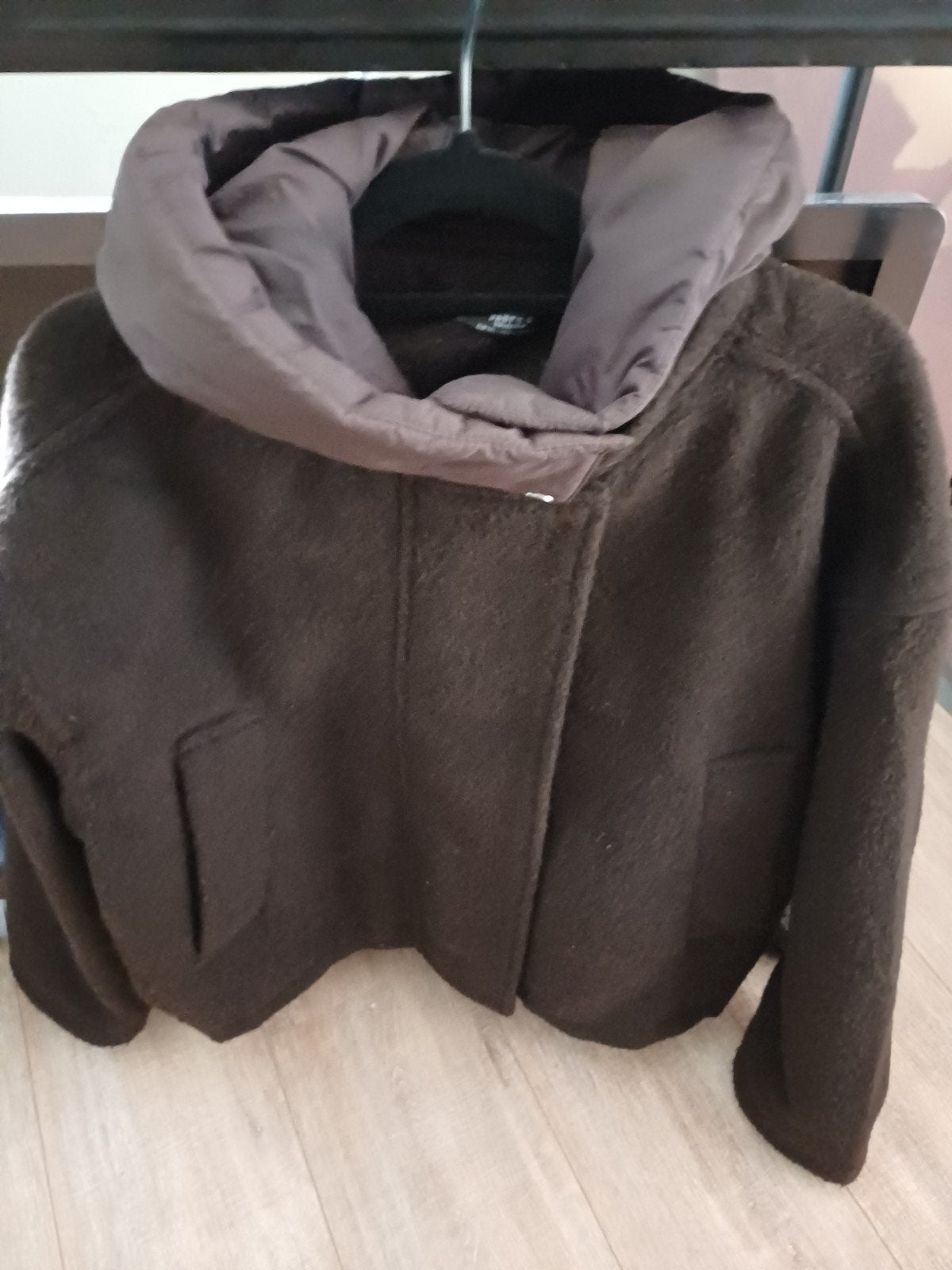 kort wol jasje van Parfois maat M, Ophalen of Verzenden, Nieuw, Maat 38/40 (M), Bruin