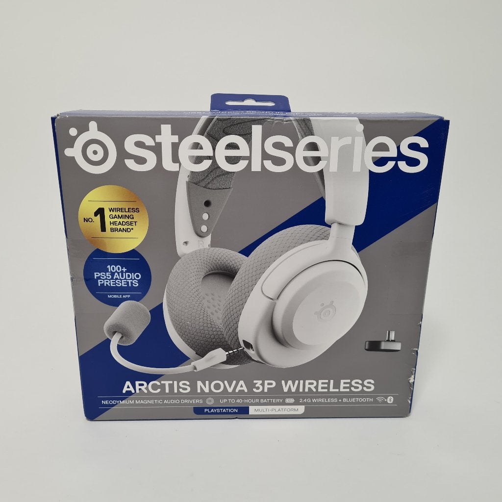 Steelseries Arctis Nova 3p Gaming Headset | Nieuw, Computers en Software, Gaming headset, Ophalen of Verzenden, Draadloos, Steelseries Arctis
