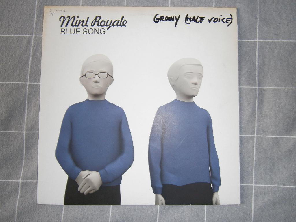 Mint Royale ‎– Blue Song. 2003. Groovy Vocal Club House, Cd's en Dvd's, Vinyl | Dance en House, Ophalen, 2000 - 2009, Zo goed als nieuw