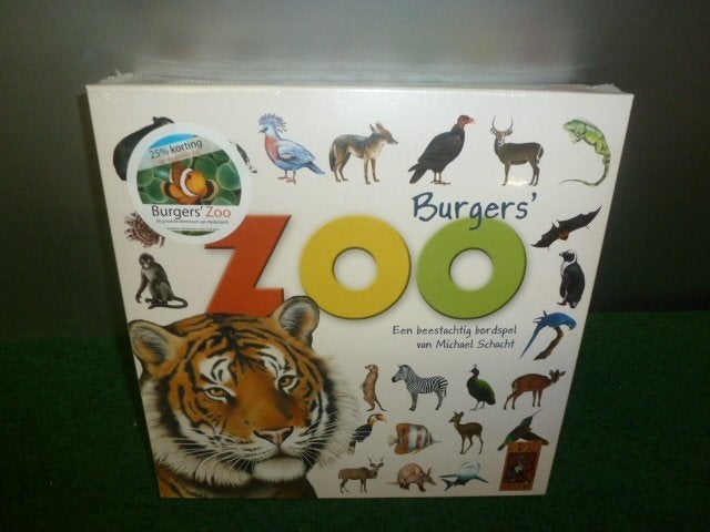 NIEUW super leuk bordspel BURGERS ZOO, Een of twee spelers, Ophalen of Verzenden, Nieuw