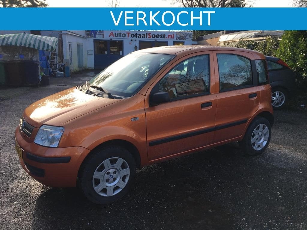 Fiat Panda 1.2 Panda Panda Natural Power AARD GAS, Auto's, Fiat, 1025 kg, Stof, Gebruikt, 4 stoelen